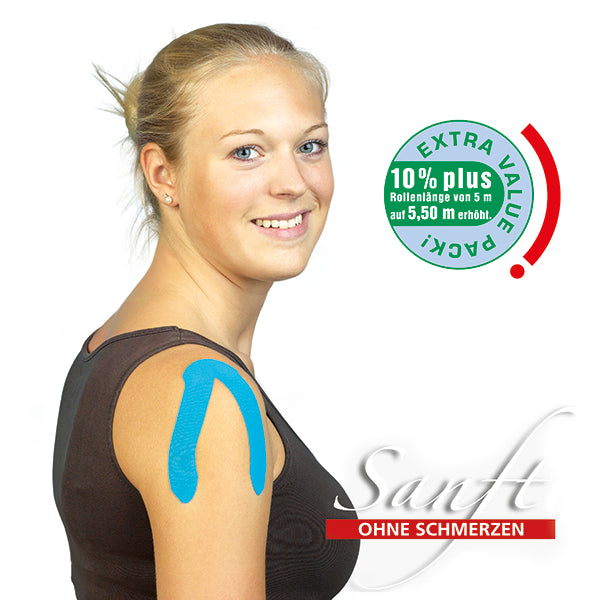 Kinesiologie-Tape aus der
PainMate Alternativ-Medizinserie