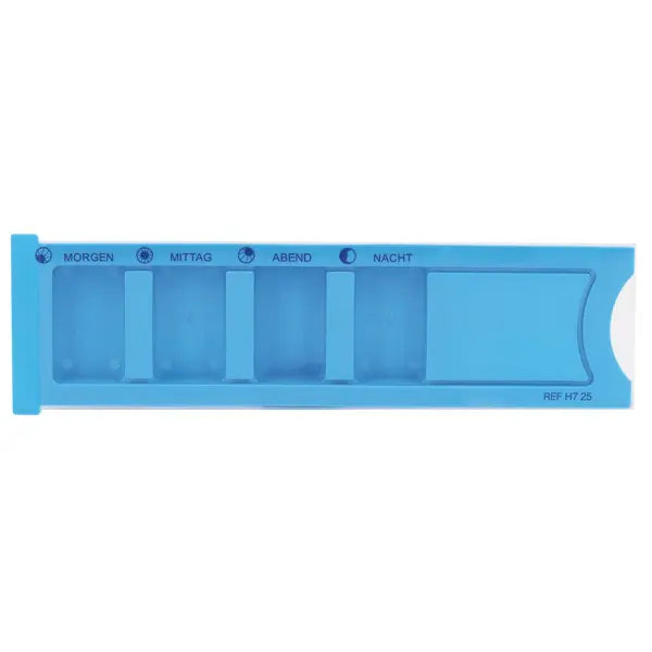 Tablettendispenser, Farbe blau