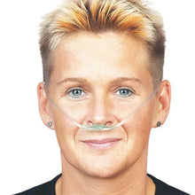 DCT Sauerstoffbrille, Soft,  mit 0,5 m Schlauch in Anwendung