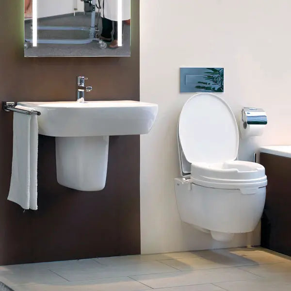 Relaxon B-protect Toilettensitzerhöhung mit Deckel 