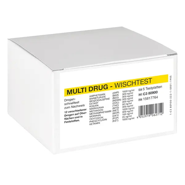 CLEARTEST Multi Drug Wischtest