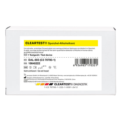 CLEARTEST Speichel-Alkoholtest