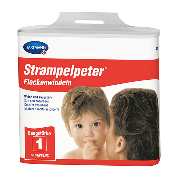 Strampelpeter Flockenwindeln Hartmann