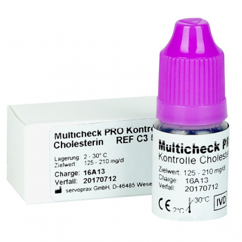 Cholesterin-Kontrolllösung - Lifetouch Multicheck PRO