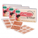 AQ-Strip Gittertape - C - 20 x 2 Strips - Packung mit 20 Blatt, hautfarben